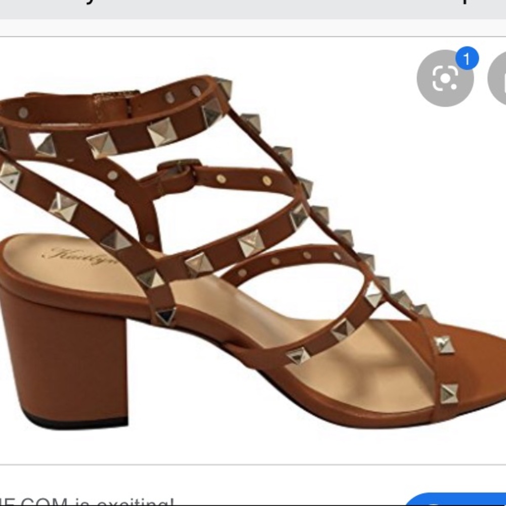 Studded Tan Sandals